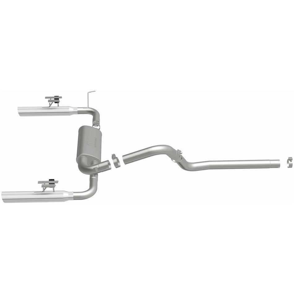MagnaFlow 1998-2002 Chevrolet Camaro 5.7L | 1998-2002 Pontiac Firebird 5.7L Street Series Cat-Back Performance Exhaust System 15684