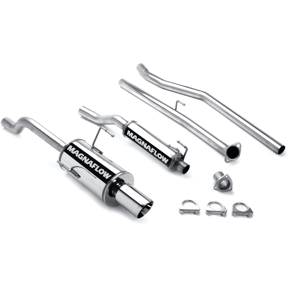 MagnaFlow 2001-2005 Honda Civic 1.7L Street Series Cat-Back Performance Exhaust System 15712