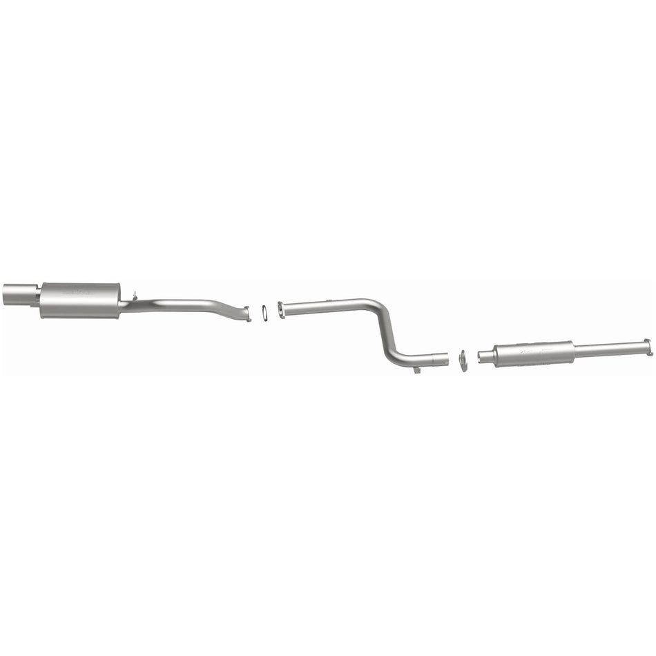 MagnaFlow 2001-2005 Mitsubishi Eclipse 2.4L | 2001-2005 Mitsubishi Eclipse 3.0L Street Series Cat-Back Performance Exhaust System 15744