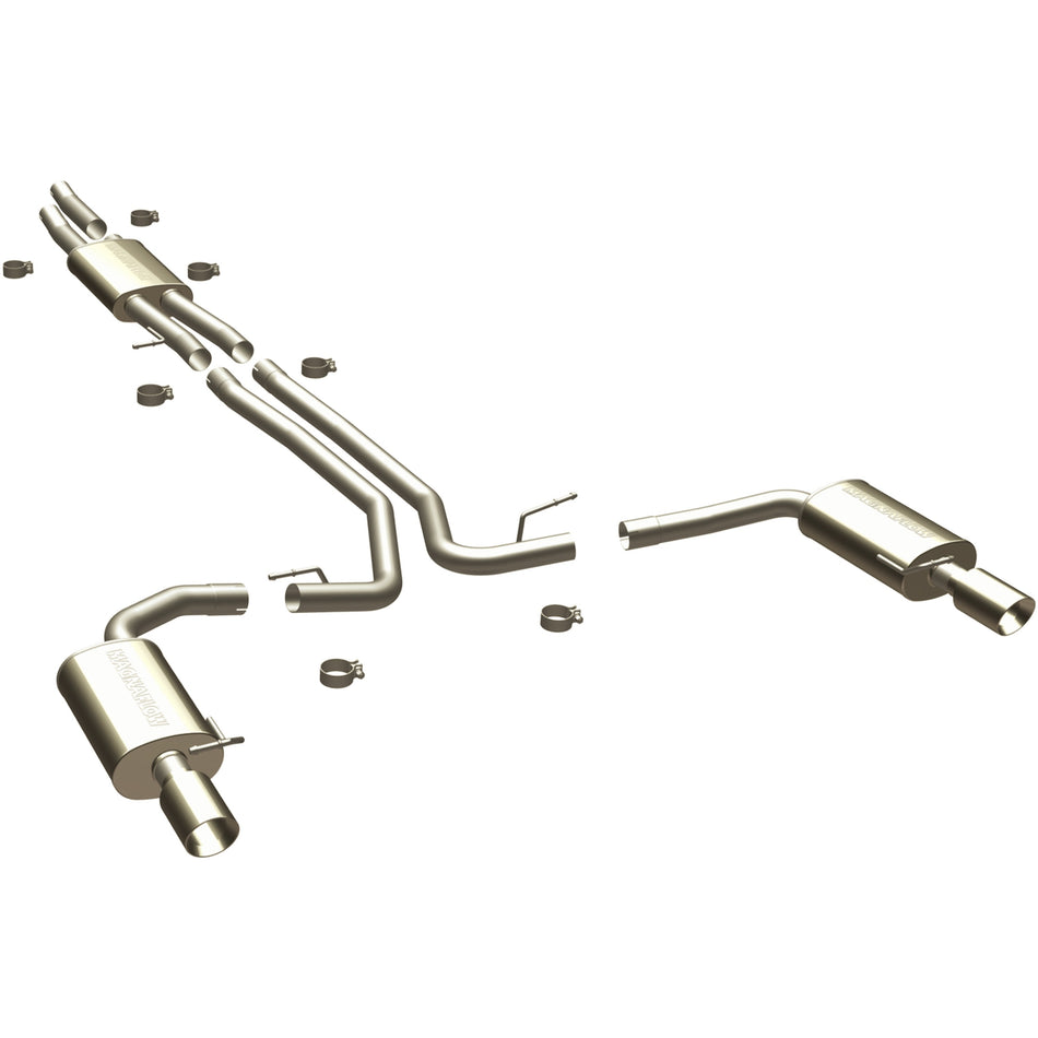 MagnaFlow 2010-2014 Ford Taurus SHO 3.5L Street Series Cat-Back Performance Exhaust System 15769