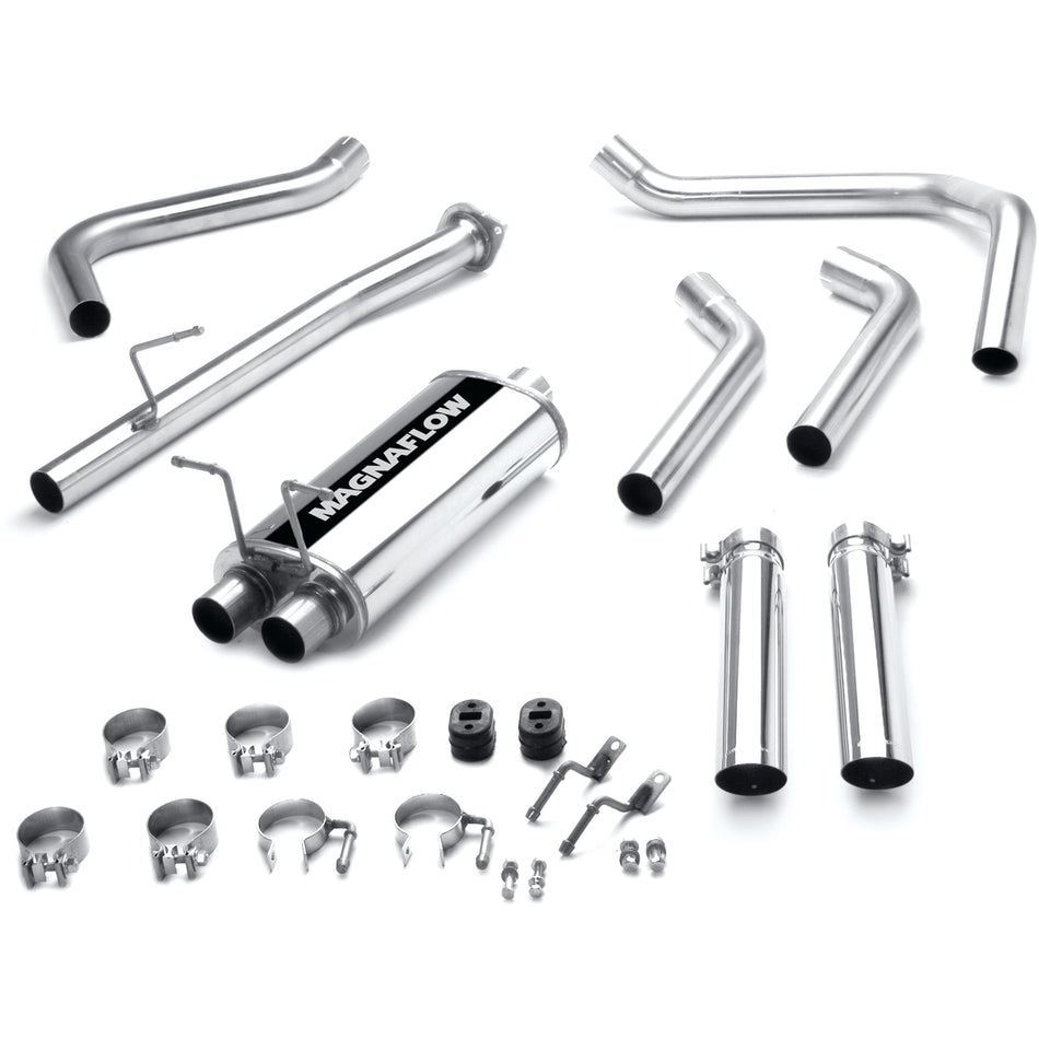 MagnaFlow 2000-2003 Chevrolet S10 4.3L | 2000-2003 GMC Sonoma 4.3L Street Series Cat-Back Performance Exhaust System 15796