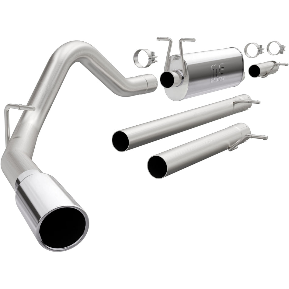 MagnaFlow 1999-2004 Ford F-250 Super Duty 6.8L | 1999-2004 Ford F-350 Super Duty 6.8L Street Series Cat-Back Performance Exhaust System 15869