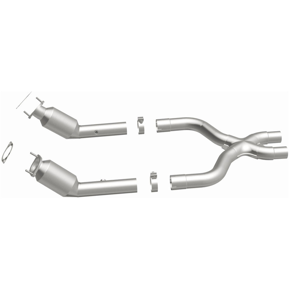 MagnaFlow 2011-2014 Ford Mustang 5.0L Metallic Grade Federal / EPA Compliant Direct-Fit Catalytic Converter 16399