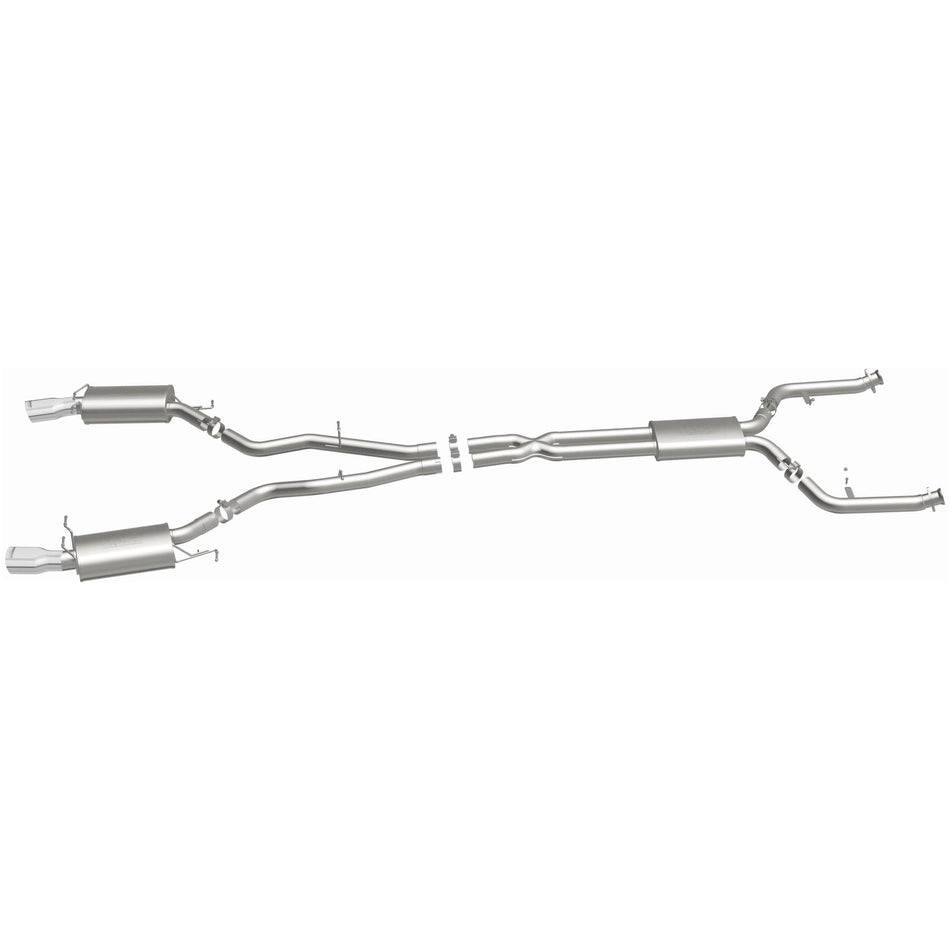 MagnaFlow 2004-2005 BMW 645Ci 4.4L | 2006-2010 BMW 650i 4.8L Touring Series Cat-Back Performance Exhaust System 16560