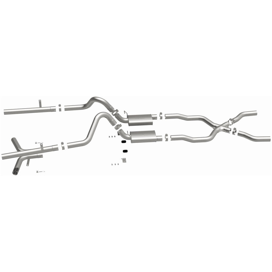 MagnaFlow 1955-1957 Chevrolet Bel Air 4.3L | 1957 Chevrolet Bel Air 4.6L Street Series Performance Exhaust System 16596