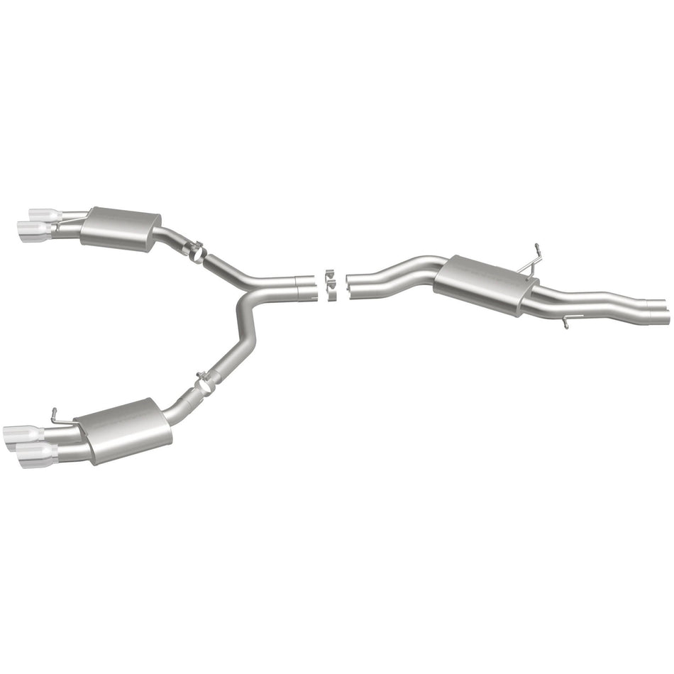 MagnaFlow 2008-2012 Audi S5 4.2L Sport Series Cat-Back Performance Exhaust System 16598