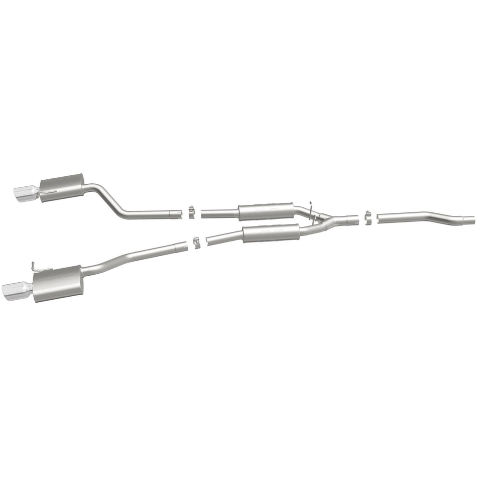 MagnaFlow 2002-2005 Audi A4 Quattro 1.8L | 2006-2008 Audi A4 Quattro 2.0L Touring Series Cat-Back Performance Exhaust System 16601