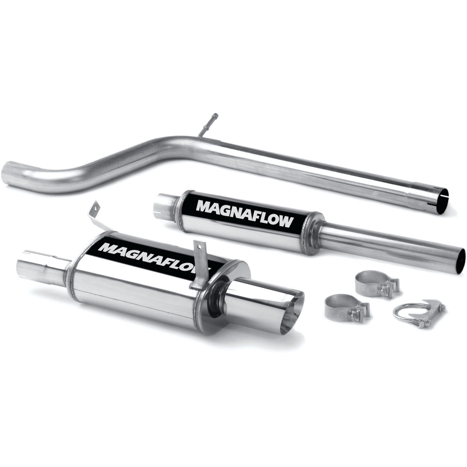 MagnaFlow 2006-2008 Mitsubishi Eclipse 3.8L Street Series Cat-Back Performance Exhaust System 16657