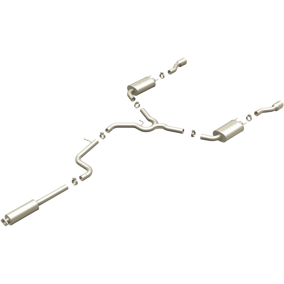 MagnaFlow 2006-2009 Chevrolet Impala SS 5.3L Street Series Cat-Back Performance Exhaust System 16707