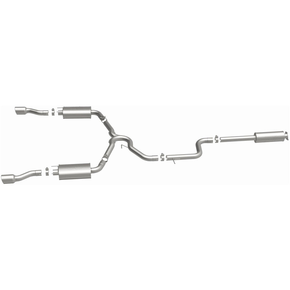 MagnaFlow 2006-2009 Chevrolet Impala SS 5.3L Street Series Cat-Back Performance Exhaust System 16707