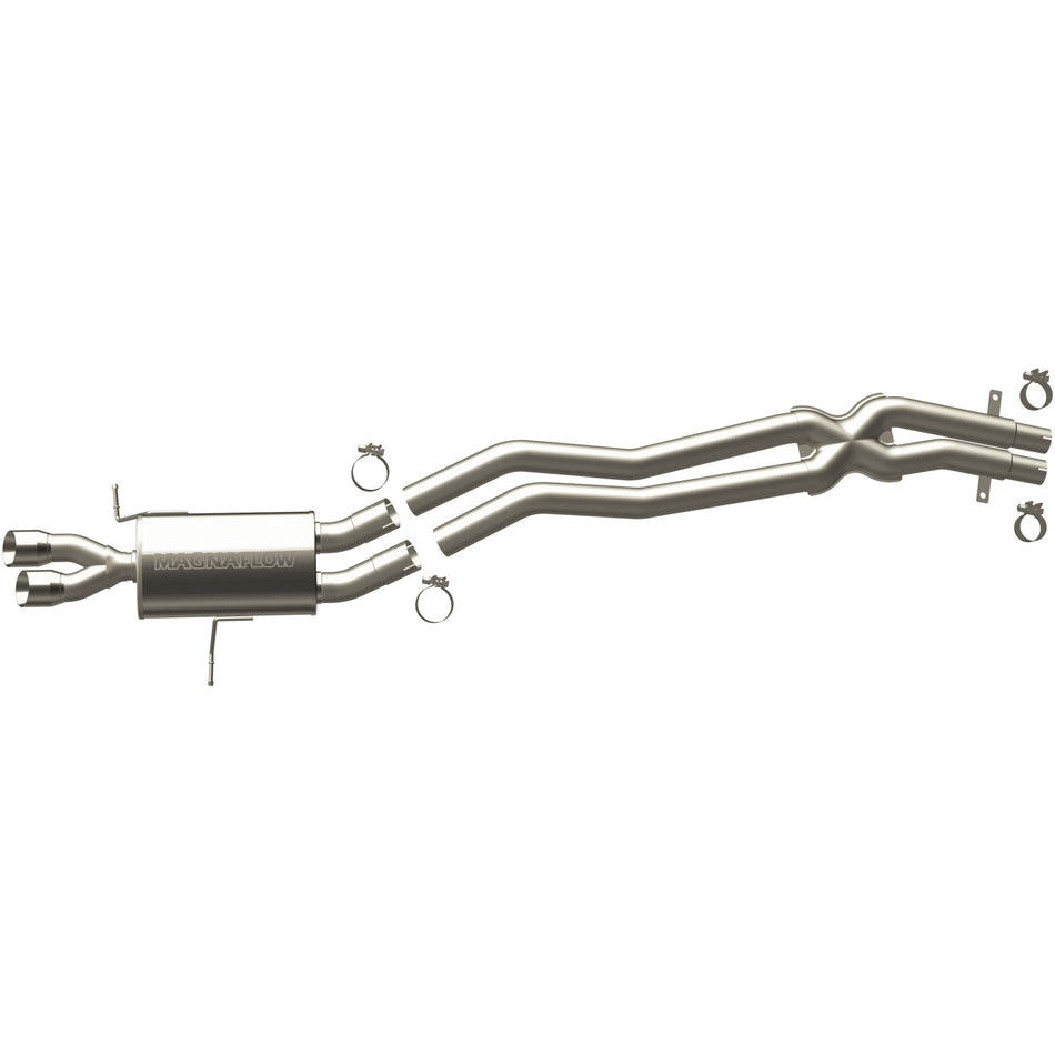 MagnaFlow 2001-2005 BMW 325Ci 2.5L | 2001-2005 BMW 325i 2.5L Touring Series Cat-Back Performance Exhaust System 16748