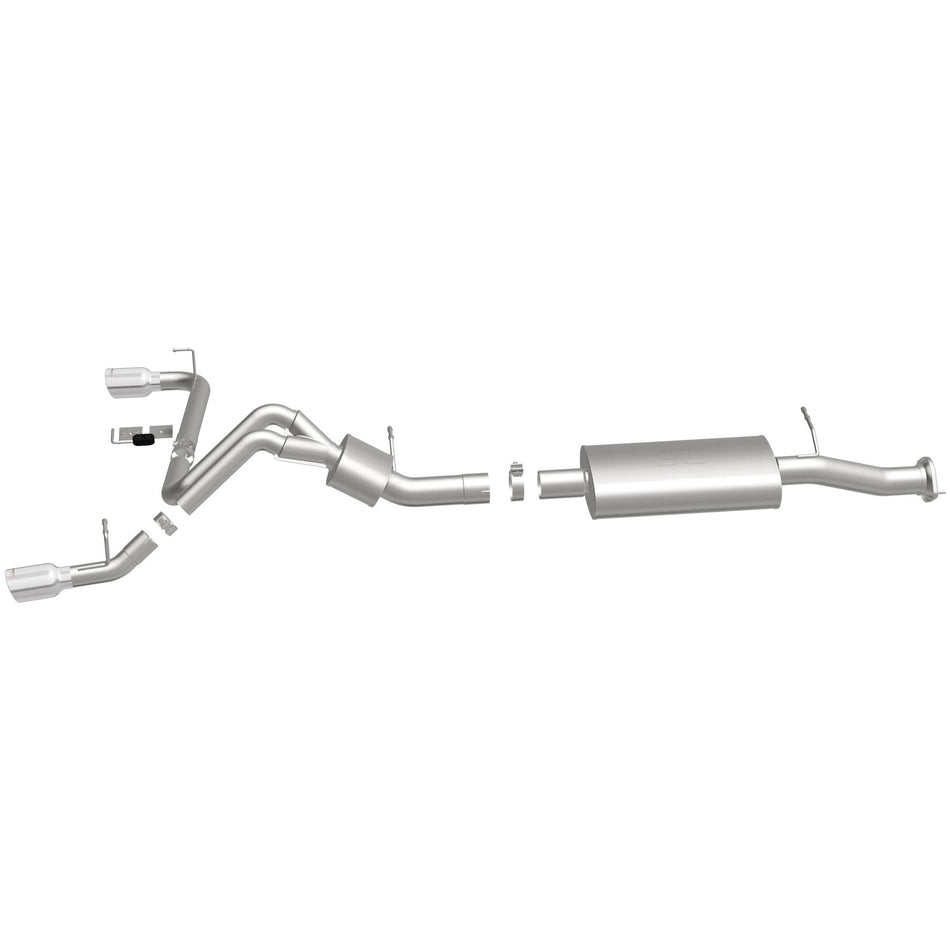 MagnaFlow 2007 Hummer H2 6.0L | 2008 Hummer H2 6.2L Street Series Cat-Back Performance Exhaust System 16772