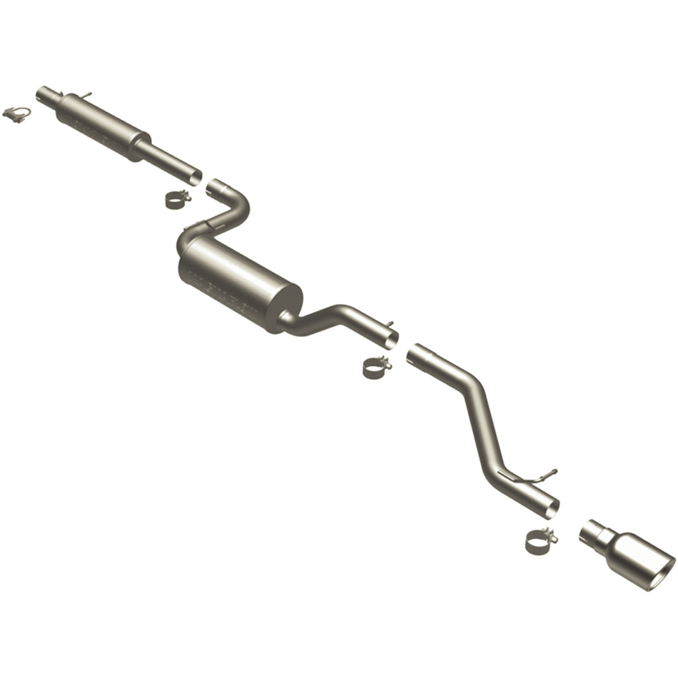 MagnaFlow 2007-2009 Mazda 3 2.0L | 2007-2009 Mazda 3 S 2.3L Street Series Cat-Back Performance Exhaust System 16786