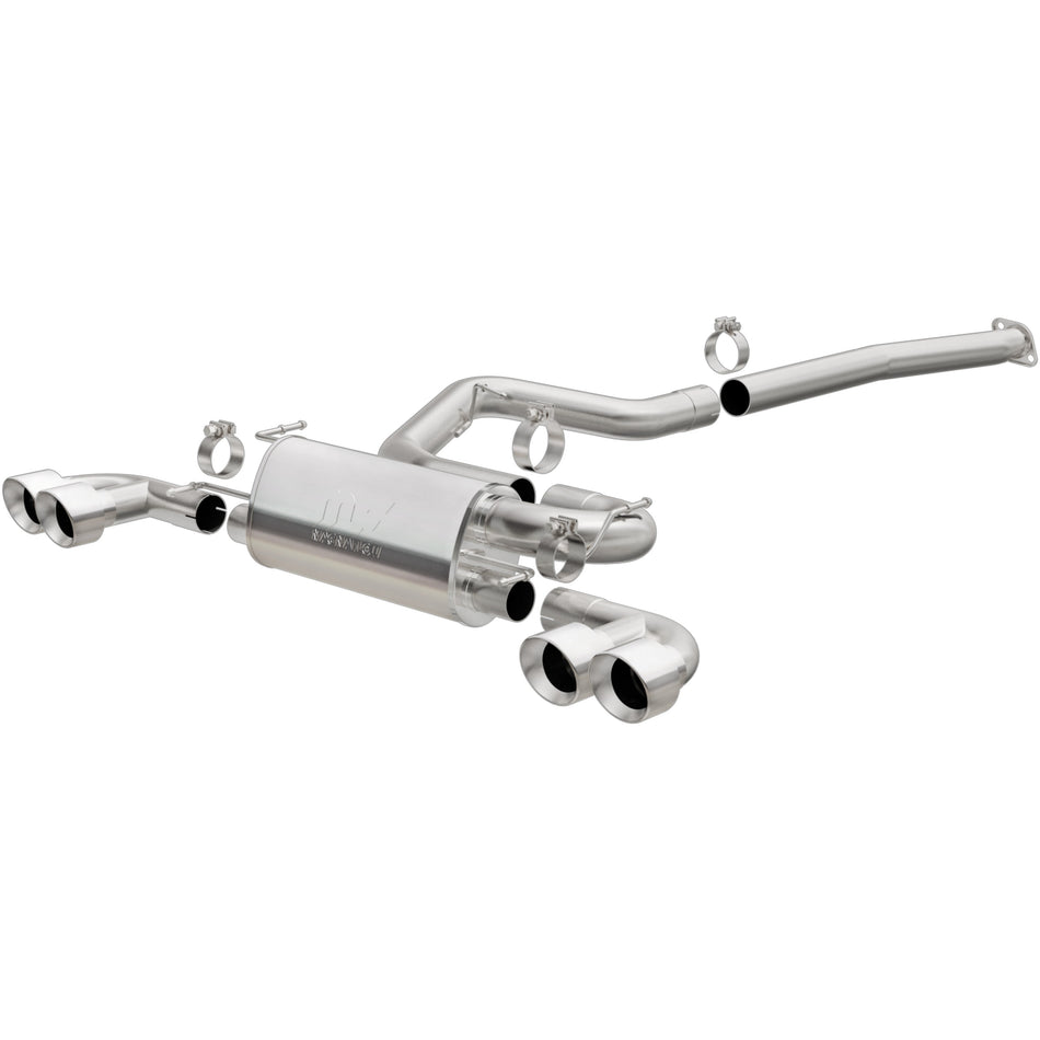 MagnaFlow 2008-2014 Subaru Impreza 2.5L Street Series Cat-Back Performance Exhaust System 16824