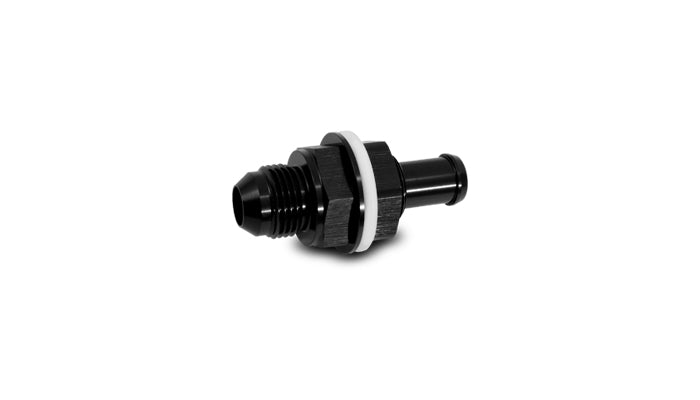 Vibrant Performance - 16908 - Fuel Cell Bulkhead  AN Size: -8; Barb Size: 0.50 In.