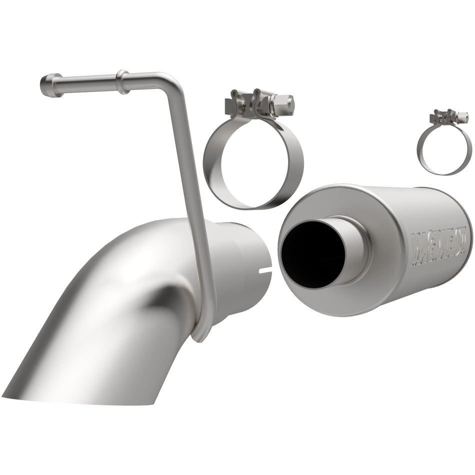 MagnaFlow 1991-1995 Jeep Wrangler 2.5L | 1991-1995 Jeep Wrangler 4.0L Off Road Pro Series Cat-Back Performance Exhaust System 17126