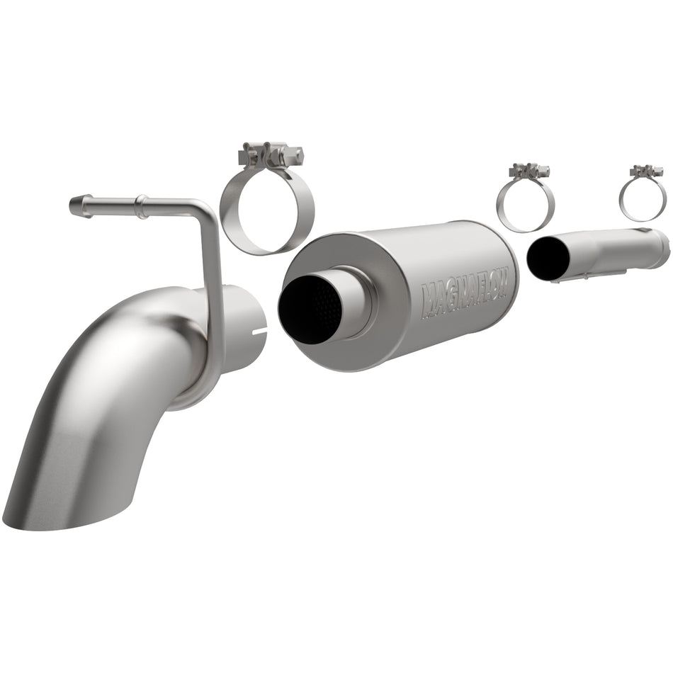MagnaFlow 2018 Jeep Wrangler JK 3.6L | 2012-2017 Jeep Wrangler 3.6L Off Road Pro Series Cat-Back Performance Exhaust System 17144