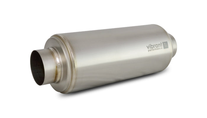 Vibrant Performance - 17527 - Resonator  2.50 In. Inlet/Outlet X 16.00 In. Long