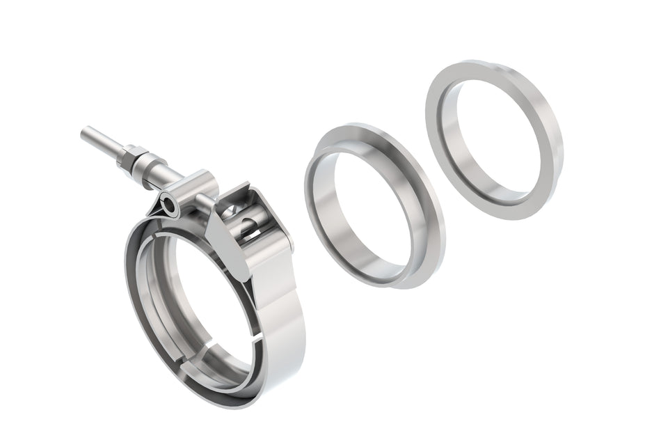 V-Band Clamp 2.25in T-304 Stainless Steel