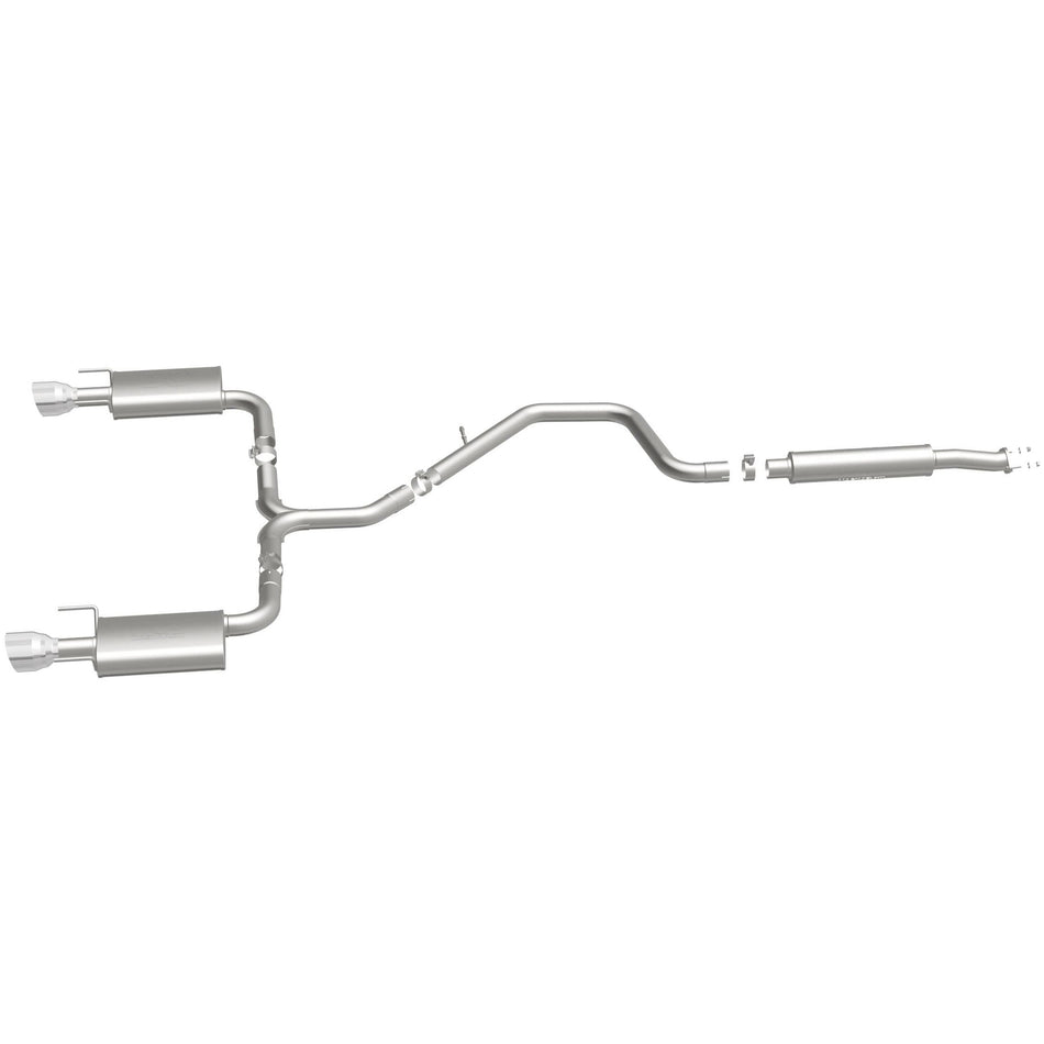 MagnaFlow 2015 Chevrolet Malibu LTZ 2.0L | 2015 Chevrolet Malibu LTZ 2.5L Street Series Cat-Back Performance Exhaust System 19024