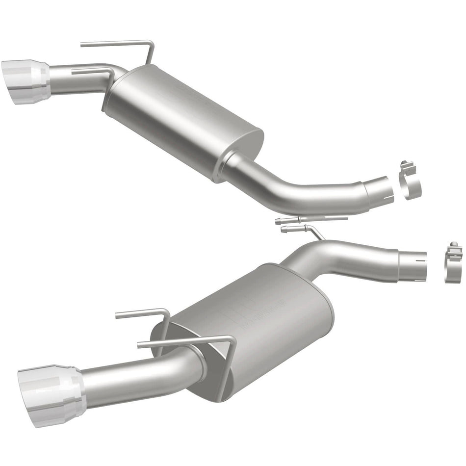 MagnaFlow 2014-2015 Chevrolet Camaro SS 6.2L Street Series Axle Back Performance Exhaust System 19185