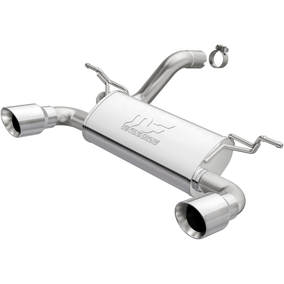 MagnaFlow 2018-2026 Jeep Wrangler 2.0L | 2018-2026 Jeep Wrangler 3.6L Street Series Axle Back Performance Exhaust System 19385
