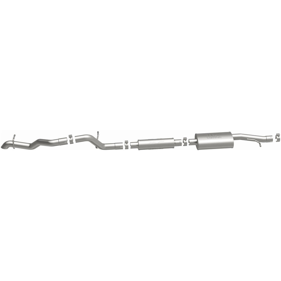 MagnaFlow® 2018 Jeep Wrangler JK 3.6L | 2012-2017 Jeep Wrangler 3.6L Overland Series™ Cat-Back Performance Exhaust System 19539