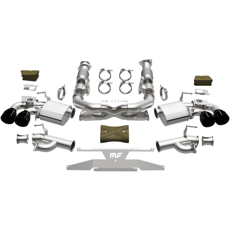 MagnaFlow 2020-2026 Chevrolet Corvette 6.2L XMOD Series Cat-Back Performance Exhaust System 19545