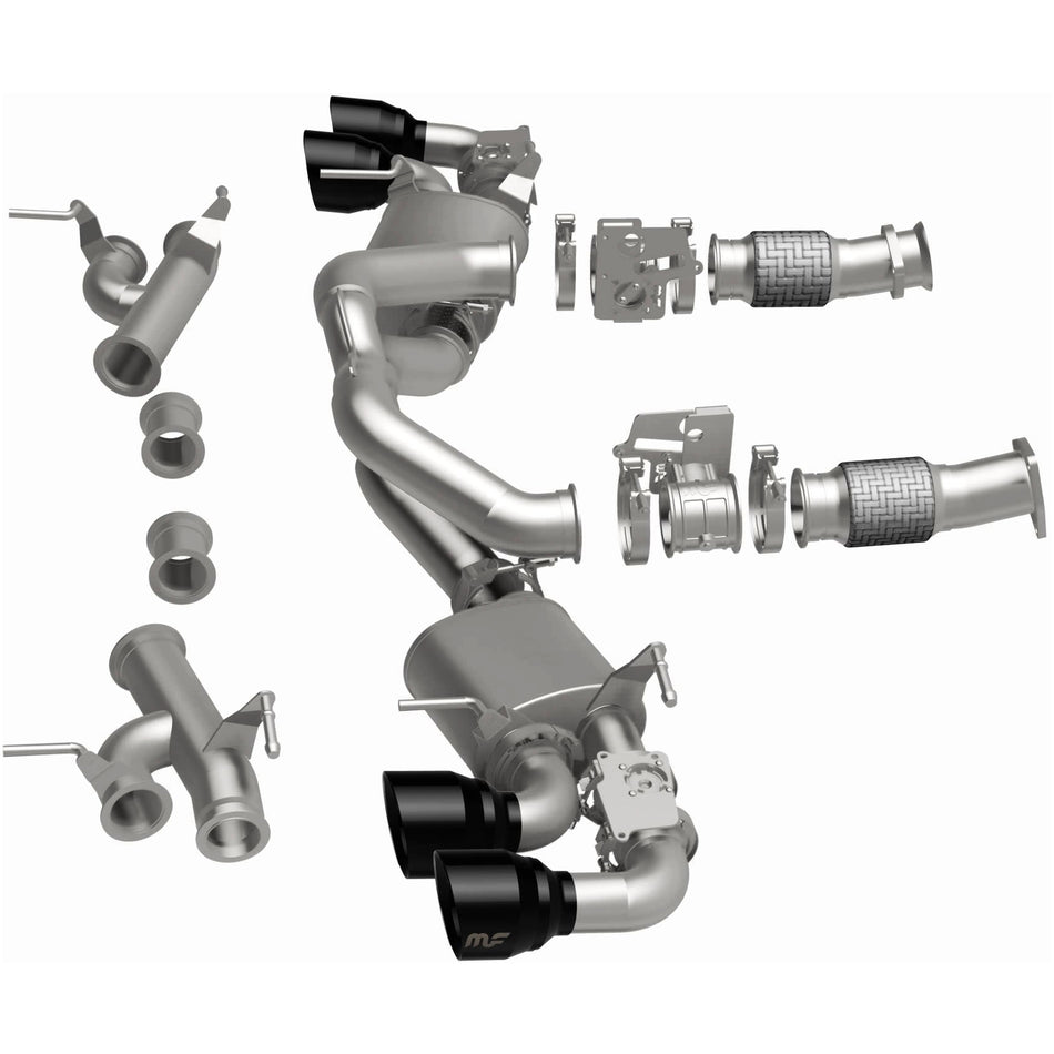 MagnaFlow 2020-2026 Chevrolet Corvette 6.2L XMOD Series Cat-Back Performance Exhaust System 19545