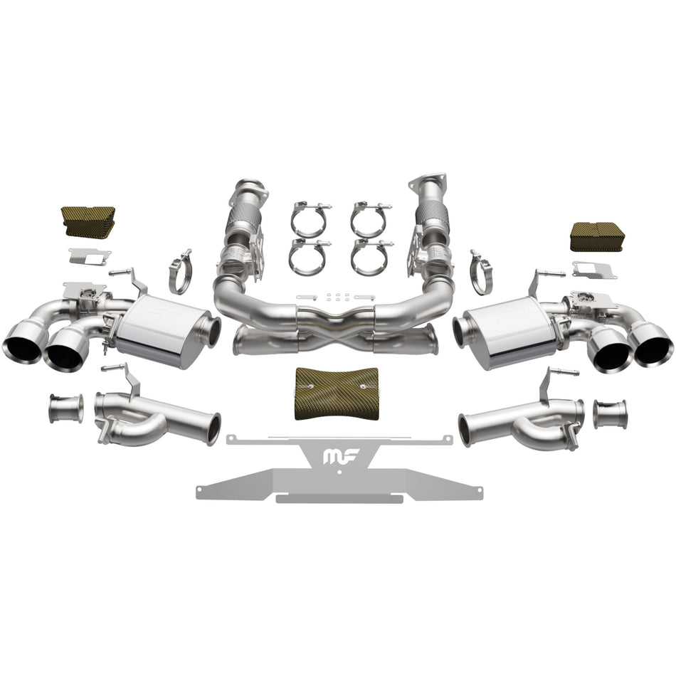 MagnaFlow 2020-2026 Chevrolet Corvette 6.2L XMOD Series Cat-Back Performance Exhaust System 19578