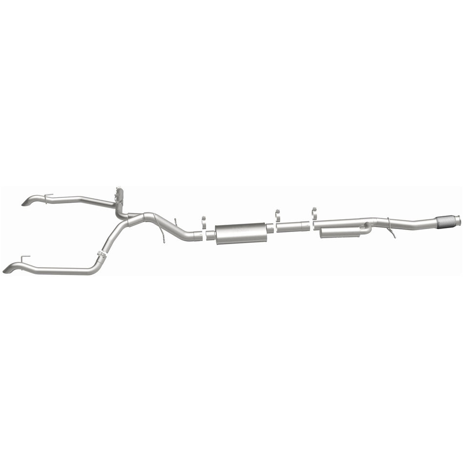 MagnaFlow® 2019-2026 Chevrolet Silverado 1500 6.2L | 2019-2026 GMC Sierra 1500 6.2L Overland Series™ Cat-Back Performance Exhaust System 19626