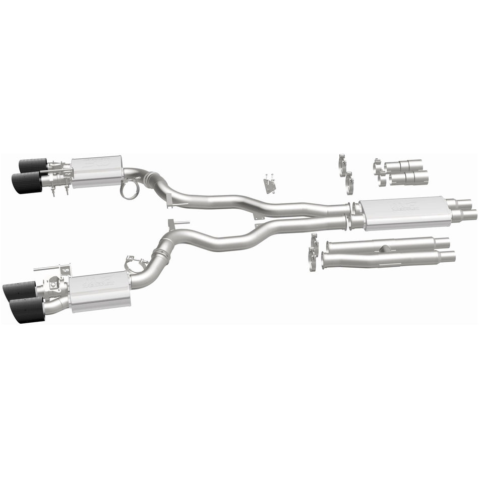 MagnaFlow 2024-2026 Ford Mustang 5.0L XMOD Series Cat-Back Performance Exhaust System 19695