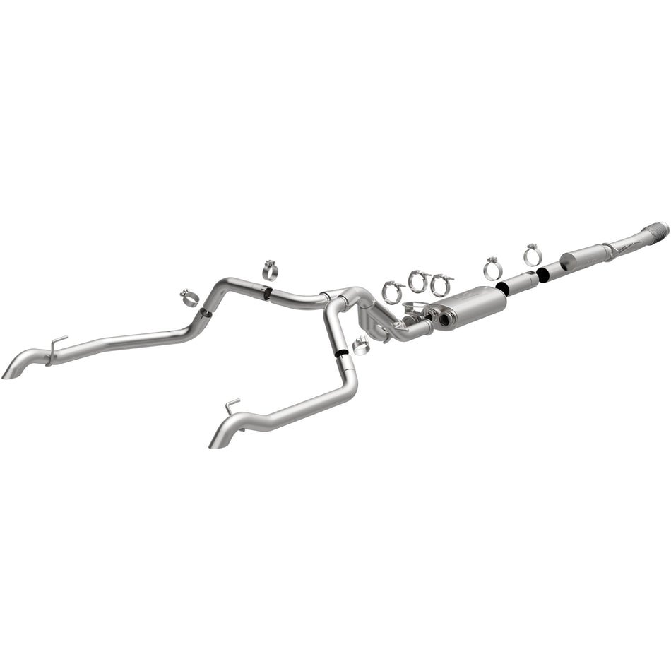 MagnaFlow® 2024-2026 Chevrolet Silverado 1500 ZR2 6.2L | 2024-2026 GMC Sierra 1500 AT4X 6.2L Overland Series™ Cat-Back Performance Exhaust System 19703