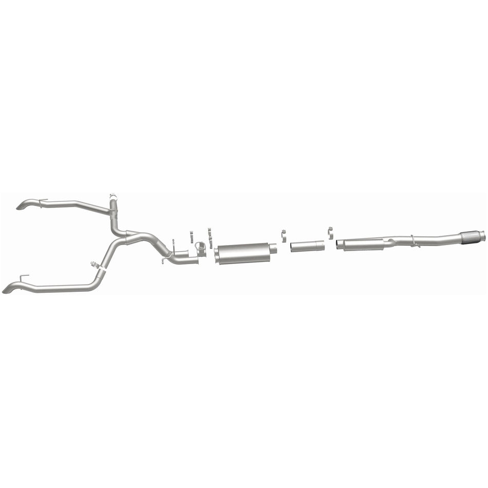 MagnaFlow® 2024-2026 Chevrolet Silverado 1500 ZR2 6.2L | 2024-2026 GMC Sierra 1500 AT4X 6.2L Overland Series™ Cat-Back Performance Exhaust System 19703