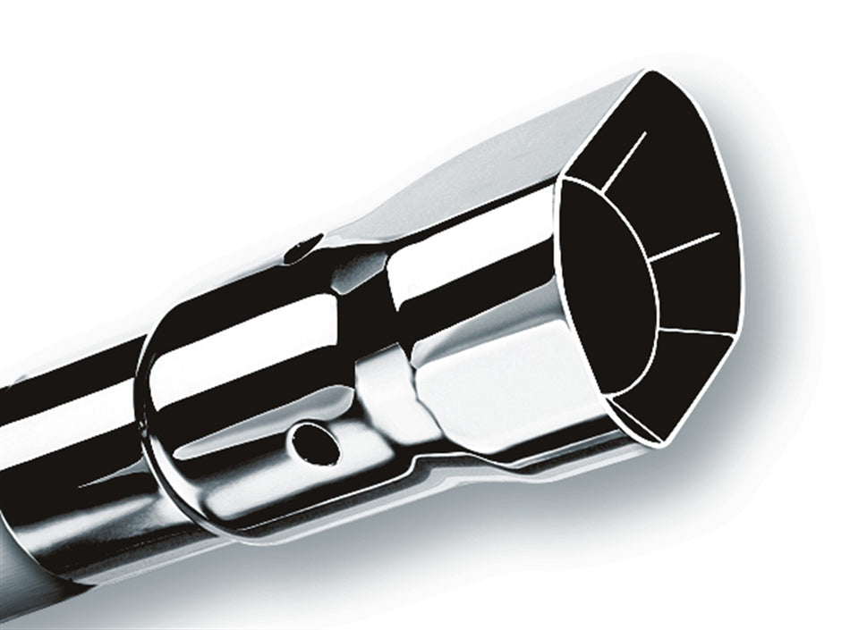 Tip 2.5in Inlet/ 2.88in X 3.38in Outlet Single Square Angle-Cut Intercooled