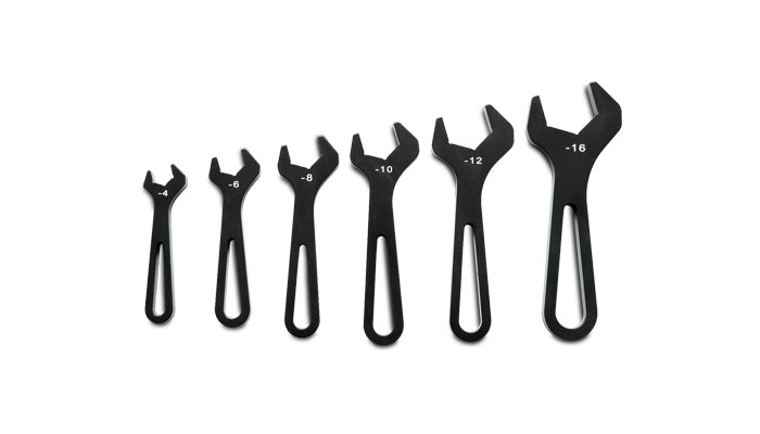 Vibrant Performance - 20989 - AN Wrench Set  -4AN To -16AN - Anodized Black