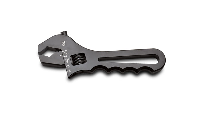Vibrant Performance - 20993 - Adjustable AN Wrench; -4AN To -16AN; Anodized Black