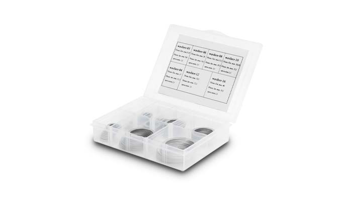 Vibrant Performance - 20998 - Box Set Of Crush Washers - 10 Of Each Size: -3AN To -16AN