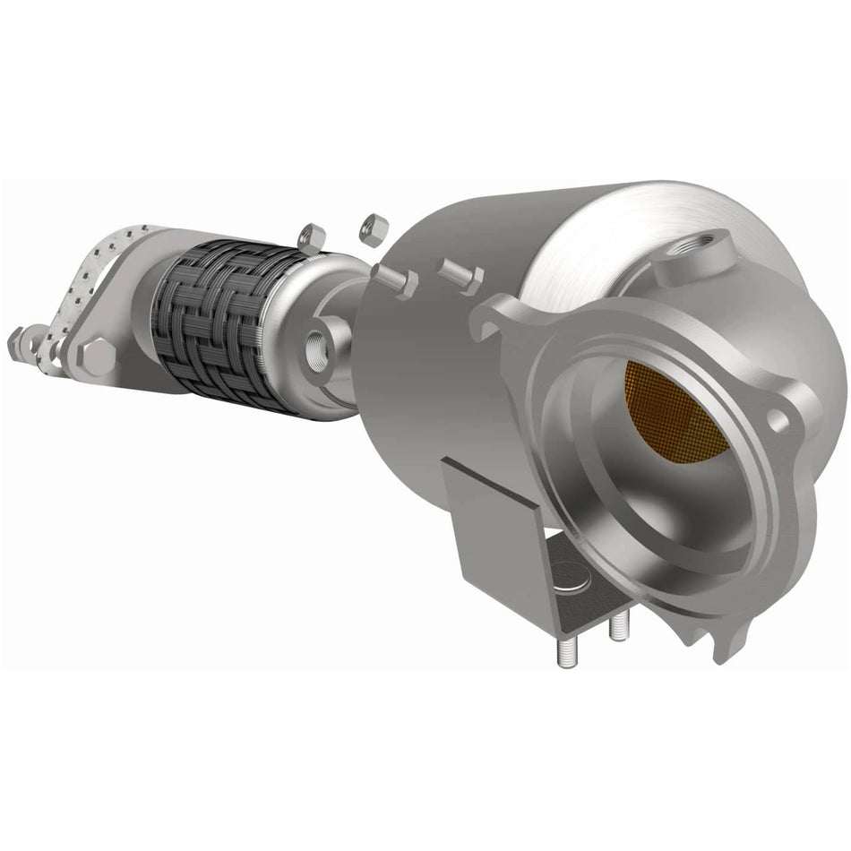 MagnaFlow 2014-2019 Ford Fiesta 1.6L OEM Grade Federal / EPA Compliant Direct-Fit Catalytic Converter 21-711