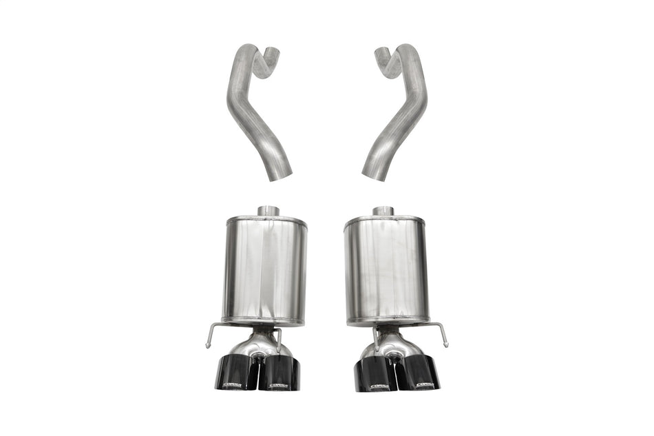 2.5in. Axle-Back Dual Rear Exit With Twin 4.5in. Black PVD Pro-Series Tips