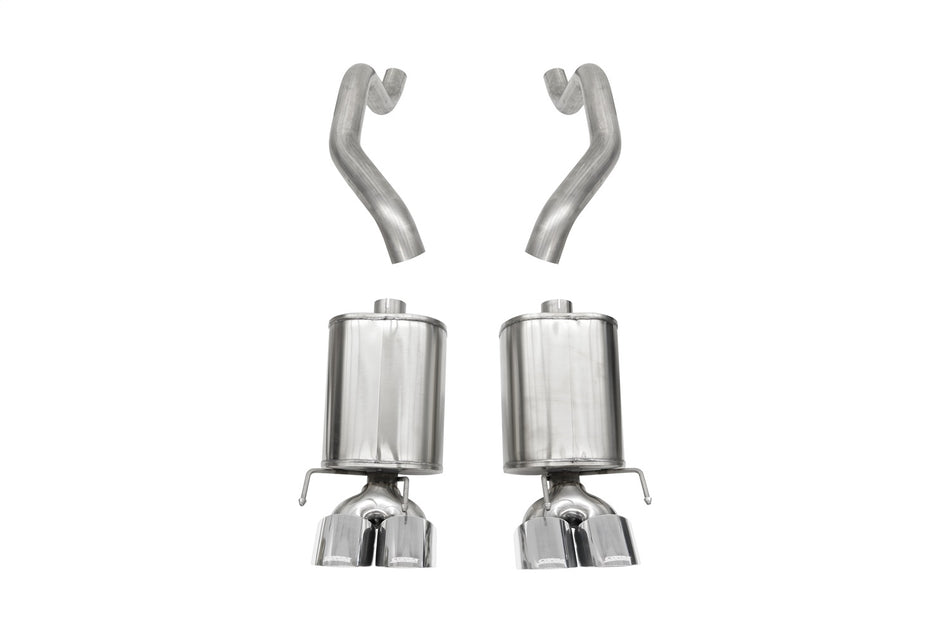 2.5in. Axle-Back Dual Rear Exit With Twin 4.5in. Polished Pro-Series Tips
