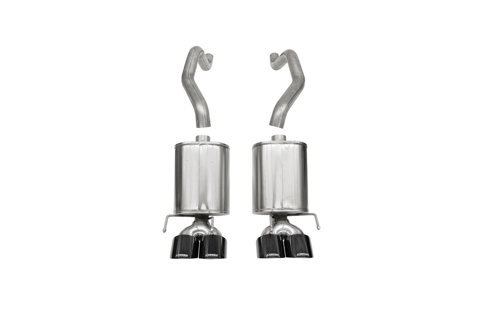 2.5in. Axle-Back Dual Rear Exit With Twin 4.5in. Black PVD Pro-Series Tips