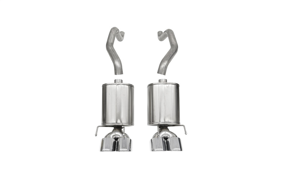 2.5in. Axle-Back Dual Rear Exit With Twin 4.5in. Polished Pro-Series Tips