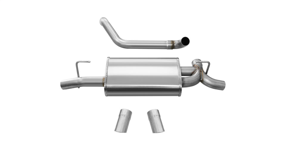 2.5in. Axle-Back Dual Rear Exit With Turn Downs