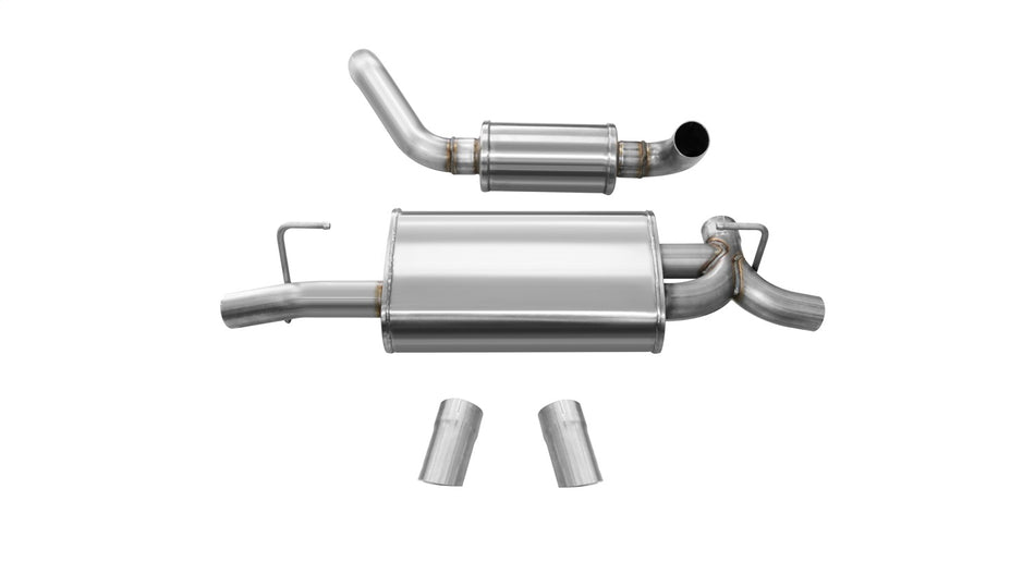 2.5in. Axle-Back Dual Rear Exit With Turn Downs