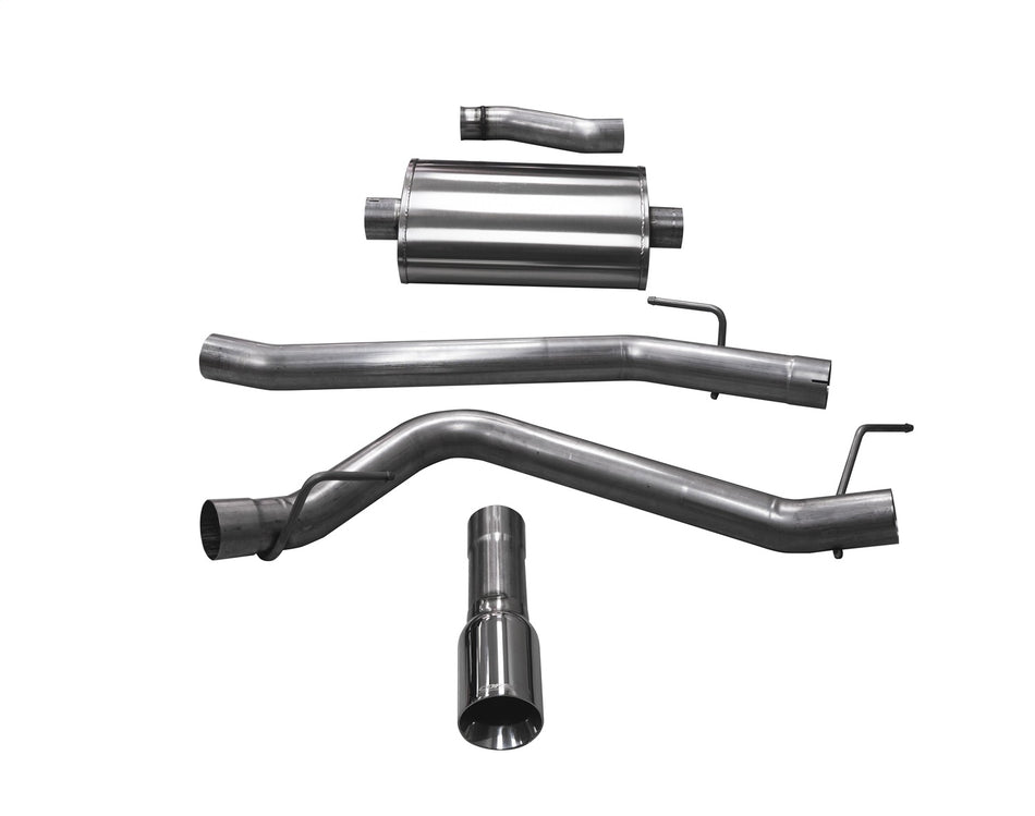 3.0in. Cat-Back Single Side Exit With 4.0in. Polished Tip