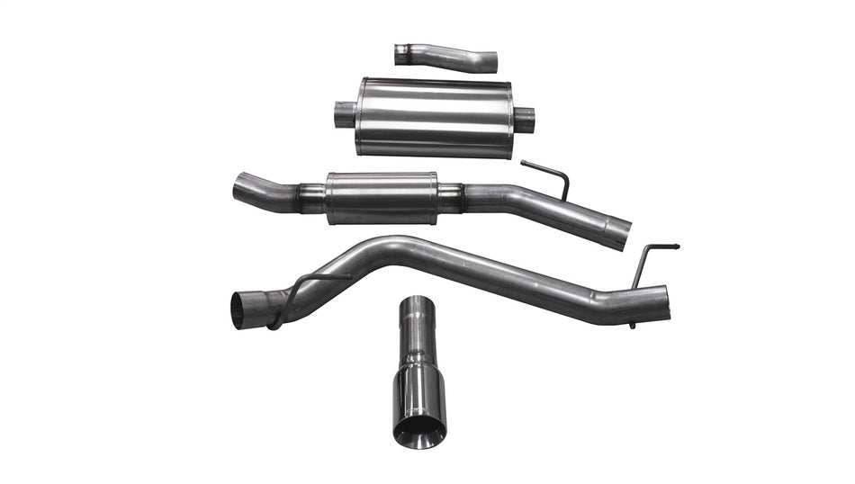3.0in. Cat-Back Single Side Exit With 4.0in. Polished Tip