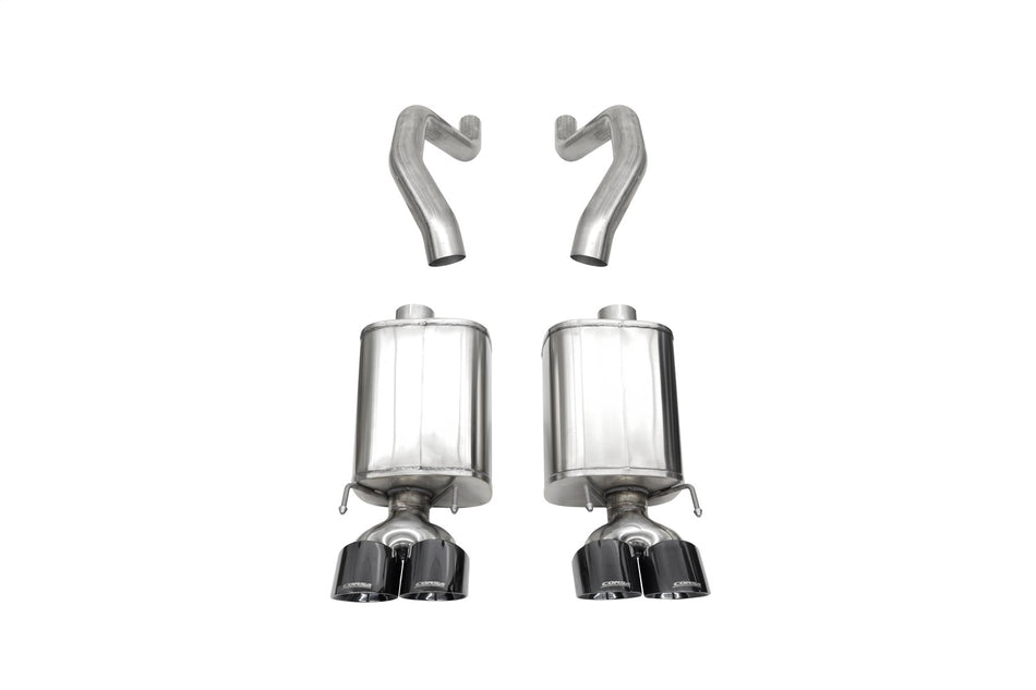 3.0in. Axle-Back Dual Rear Exit With Twin 4.5in. Black PVD Pro Series Tips