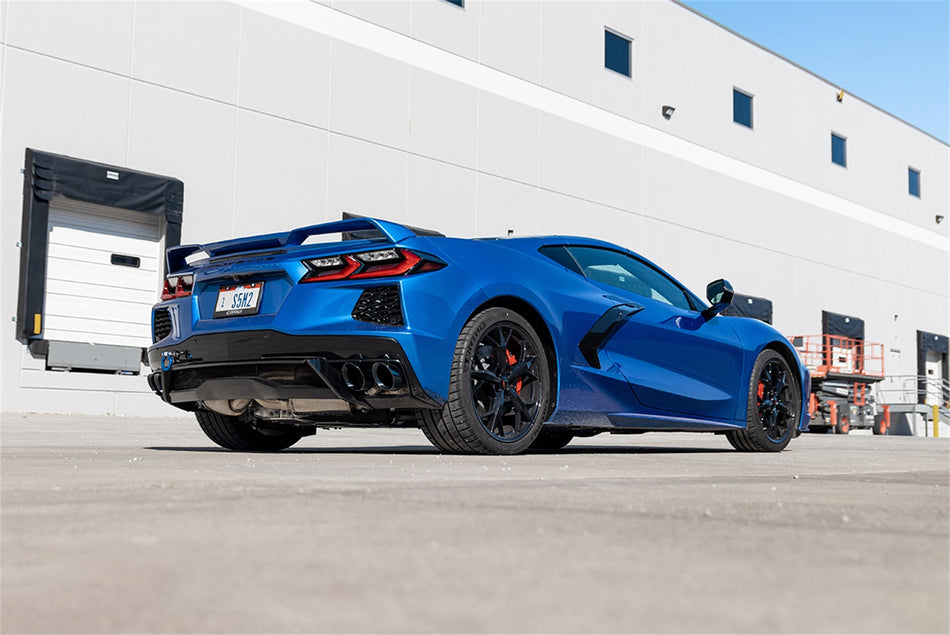 3.0in. Cat-Back Dual Rear Exit NPP Exhaust System With AFM Simulator And 4.5in.