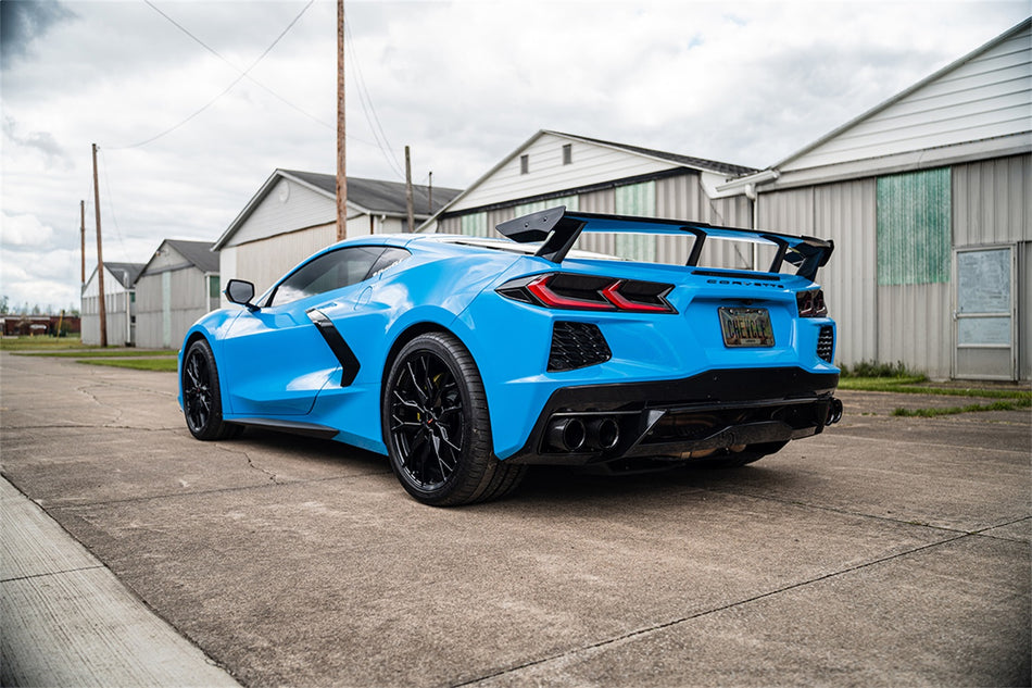 3.0in. Cat-Back Dual Rear Exit NPP Exhaust System With AFM Simulator With 4.5in.